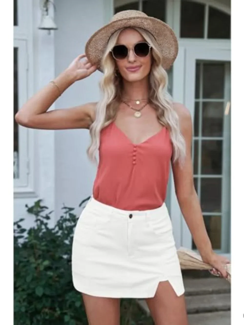 N/A chic skirt